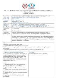 Pencemaran udara menjejaskan kesihatan kita dengan cara yang berbeza dari mudah kepada masalah yang serius. Pdf 7e Lesson Plan For Integrating Entrepreneurship Education Within Secondary Science Bilingual Investigating Air Pollution In Areas Around The School