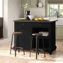 Maybe you would like to learn more about one of these? Black Oak Kitchen Islands Carts You Ll Love In 2021 Wayfair