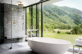 Bathroom tub/shower decorating ideas/guest bathroom. Bathtub Design Ideas Guaranteed To Make A Splash Architectural Digest