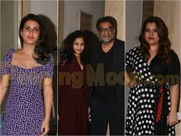 Kartik Gets Papped His film will see rajkumar hirani, rakeysh omprakash mehra, karan johar, anurag basu along with his wife gauri shinde. peepingmoon com