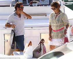Roger is a swiss professional tennis player. That S How To Wind Down After Wimbledon Roger Federer And Wife Soak Up Sun On Luxury Yacht As Andy Murray Battles Rain In Britain From Leon Thanks Tennis Planet Me