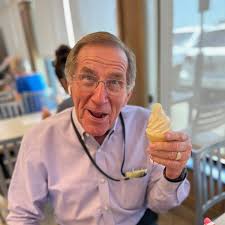 Why do judges love ice cream? Because they serve up sweet justice! 🍦👨‍⚖️  Chambers County Judge Larry Cryer never forgets his icedream cone when he  visits us for lunch! ❤ #Icedream #ChickfilACares #