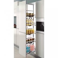 Kit completo para mueble columna despensero cocina con sistema de apertura a la vez que se abre la puerta y con sistema de cierre amortiguado. Extraible Despensero Frontal Para Mueble Columna De Cocina