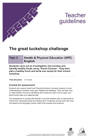 Maybe you would like to learn more about one of these? The Great Tuckshop Challenge Queensland Curriculum And