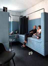 Take your conference room napping to the big boy level with a glass door. Soundcloud Berlin Small Cushioned Nap Pods As Shown Here Abound Corporate Interiors Cheap Office Furniture Modern Office Design