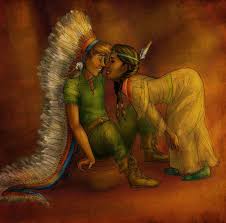 Tiger Lily And Peter By May12324 On Deviantart Tiger Lily Peter Pan Peter Pan Art Peter Pan And Tinkerbell