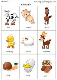 Esl Pages Animals Animal Flashcards Flashcards English Vocabulary