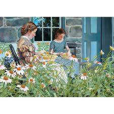 I hope that you have fun!! Snapping Beans 1000 Piece Nostalgia Jigsaw Puzzle Spilsbury