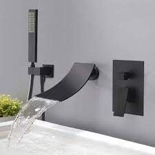 Wasserfall badewannenarmatur thermostat wannenarmatur mischbatterie badewanne de. Badewannenarmatur Schwarz Wasserfall Bad Kaufland De