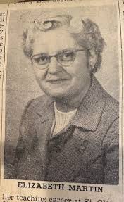 Ms Scanlon was the First principal when the school opened in 1961 she  taught there for many years and has much love for all of her students, I  hope you can join