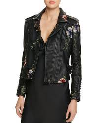 Blanknyc Studded Embroidered Faux Leather Motorcycle Jacket 100 Exclusive Women Sunset Spring Under 200 Bloomingdale S Faux Leather Motorcycle Jacket Leather Jackets Women Embroidered Leather Jacket