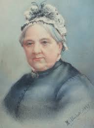 Portrait of a Lady 1887 Signed BC Harbutt Well Known Miniature Portrait  Artist