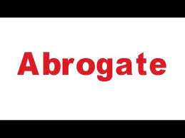 Maybe you would like to learn more about one of these? Abrogate Meaning In English And Hindi With Usage Youtube