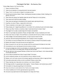 The knight's tale by geoffrey chaucer. The Knight S Tale Worksheets Teaching Resources Tpt