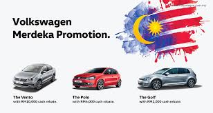 New car promotion, johor bahru. Motoring Malaysia Volkswagen Malaysia Merdeka Sales Promotion Campaign And Malaysia Wide Open House