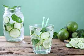 There are about a million and five ways to make lemon cucumber water, but here's how i make it: Everything You Need To Know About Alkaline Water And Its Benefits Be Beautiful India