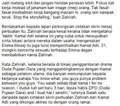 Nur zahirah macwilson zainol (lahir 1 februari 1995) merupakan seorang pelakon dan model wanita malaysia. Ini Reaksi Zul Ariffin Tentang Kes Zahirah Macwilson Kamal Adli Emma Maembong Trending Viral