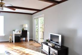 It is the mirror that is above my dresser. Trim Painted 3 Jpg 500 336 Stained Wood Trim Gray Bedroom Walls Dark Wood Trim