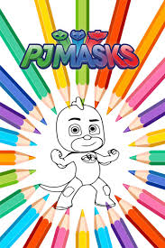Pj masks coloring pages for kids. Coloring Pages Game For Pj Masks Catboy For Android Apk Download