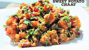 2:47 mala's tamil kitchen 104 просмотра. Sweet Potato Chaat Shakarkandi Chaat Recipe Youtube