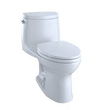 Toto Ms604114cefg 01 Ultramax Ii Het Double Cyclone Elongated One Piece Toilet With Sanagloss Cotton White Amazo One Piece Toilets Toto Toilet Water Sense