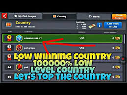 Play matches to increase your ranking and get access to more exclusive match locations, where you play against only the best pool version: 8 Ball Pool Low Winning Country In Club Leauge 8bp Version Update By Lafua Gaming Youtube