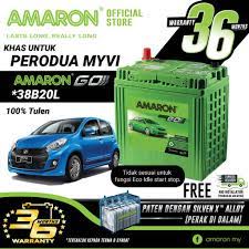 Maybe you would like to learn more about one of these? Amaron Go Series 38b20l Bateri Kereta Tahan Lama Untuk Perodua Myvi Shopee Malaysia
