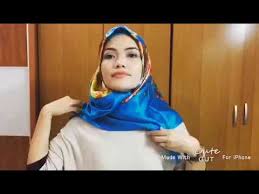 Cara memakai tudung bawal untuk pengantin niat berhijab kerana allah atau sekadar ikut trend? Tutorial 5 Stail Mudah Dan Cantik Mengayakan Tudung Bawal Satin Wanista Com