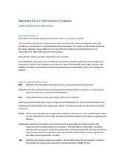 Brenda patton (core) maternity case 4: Maternitycase02 Oliviajones Complex Grq 1 Docx Maternity Case 2 Olivia Jones Complex Guided Reflection Questions Opening Questions How Did The Course Hero