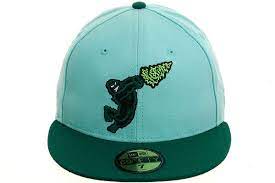 New Era 2tone Eugene Emeralds Fitted Hat Mint Green Fitted Hats New Era Cap New Era