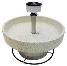 terrazzo circular classic washfountain