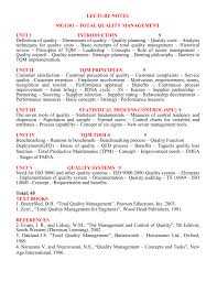 Lecture Notes Mg1301 Total Quality Management