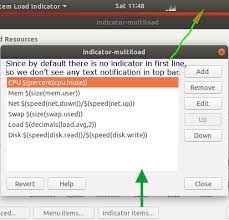 Ubuntu Show Cpu And Memory Usages In Top Bar
