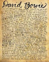 David Bowie Ziggy Stardust Lyrics And Quotes 8x10 Handdrawn And Handlettered Printed On Antiqued Paper Rock Music Lyrics Rock Music Lyrics Rock Music Quotes Music Quotes