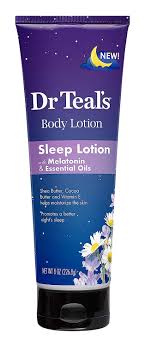 Dr teal's nourishing coconut oil body lotion, 18 oz. Buy Dr Teal S Night Time Therapy Melatonin Body Lotion 8 Ounce Bottles Pack Of 2 Pure Epsom Salt Lotion For Skin Care Sleeping And Muscle Relief Online In Indonesia B095qfrcj1