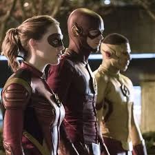The Flash Kid Flash And Jesse Quick Theflash Barryallen Wallywest Jessequick Kid Flash The Flash Grant Gustin Supergirl And Flash