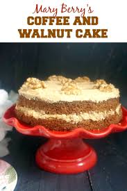 Mary Berry S Coffee And Walnut Cake Rich Decadent With A Silky Coffee Icing And A Moist Crunchy Spo Coffee And Walnut Cake Coffee Cake Recipes Walnut Cake