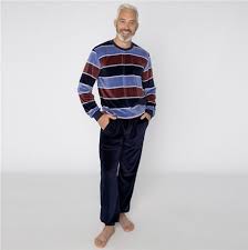 Les pyjamas damart pour homme : Pyjama Homme En Velours Pour Homme