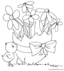 Collection of coloring pages for boys and coloring pages for girls of all ages. Cute Chick Easter Coloring Pages Coloring4free Coloring4free Com