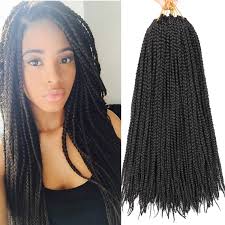 Place the folded extension over your hair tie and pull the strand apart so it lies either side of your natural hair section. Amazon Com 7 Packs 18 Inch Goddess Box Braids Crochet Hair Prelooped Crochet Hair Crochet Braids Box Braid Crochet Hair Crochet Braids Hair For Black Women Jumpo Braiding Hair 18 Inch 1b Beauty