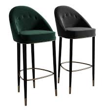 Brabbu Malay Bar Chair 3d Model Bar Chairs Design Upholstered Bar Stools Bar Chairs