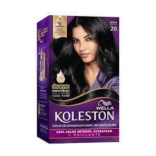 You can choose between cream, powder, or liquid consistency. Wella Koleston Permanent Hair Color Cream With Water Protection Factor Black 20 Wella