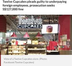 The first twelve cupcakes cupcake i had was their red velvet which my sister brought home three weeks ago. Daniel Ong And Jamie Teo Kana Bunknife By 12 Cupcakes Owner Sam S Alfresco Coffee