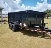BIG TEX 7x16 DUMP TRAILER 7 TON 14LP-16 HIGH SIDE