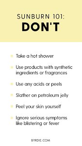 The Right Way To Deal With That Terrible Sunburn You Got Yesterday Bad Sunburn Sunburn Beauty Skin Care