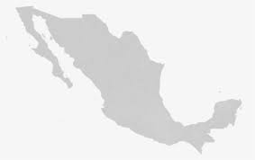 Illustrated map of mexico with its different regions and cities labeled and sorted in different colors. Mapa Mexico Png Transparent Png Kindpng
