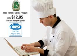 America's official food handler card. Food Handler Online Ansi Astm Accredited Course California Illinois Arizona New Mexico Accepted In Florida Texas Every State Nrfsp