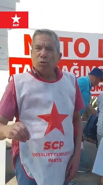 TKP İzmir İl Örgütü, Ankara'da 7-8 Temmuz'da düzenlenecek NATO Zirvesi'ni  protesto etmek amacıyla yürüyüş düzenledi. Yürüyüşün ardından Buca'daki NATO  Müttefik Kara Komutanlığı önünde basın açıklaması yapıldı. #tkp #gündem # nato #izmir #haber #tkpizmir #