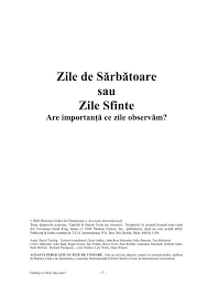Six days seven nights (1998) sase zile, sapte nopti. Zile De SÄƒrbÄƒtoare Sau Zile Sfinte United Church Of God