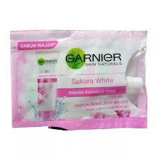 Hampir sama dengan sabun pencuci muka khusus cowok lain, garnier men juga berfokus pada jerawat dan minyak berlebih di wajah. Jual Sachet Garnier Sakura Pinkish Glow Foam 9ml Ori Bpom Sabun Pencuci Muka Ailin Mall
